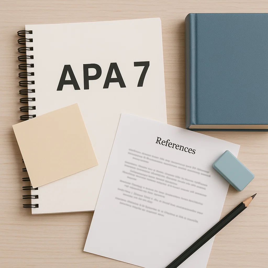 APA 7 כללים ודוגמאות